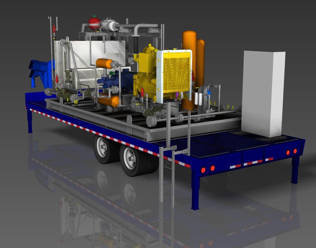 Dearing Compressor Methane Reduction Unit Graphic Close View