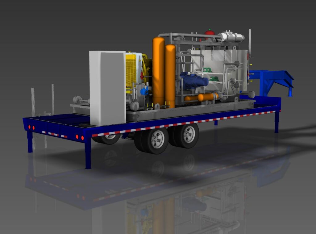 Dearing Compressor Methane Reduction Unit Graphic Side Alt View