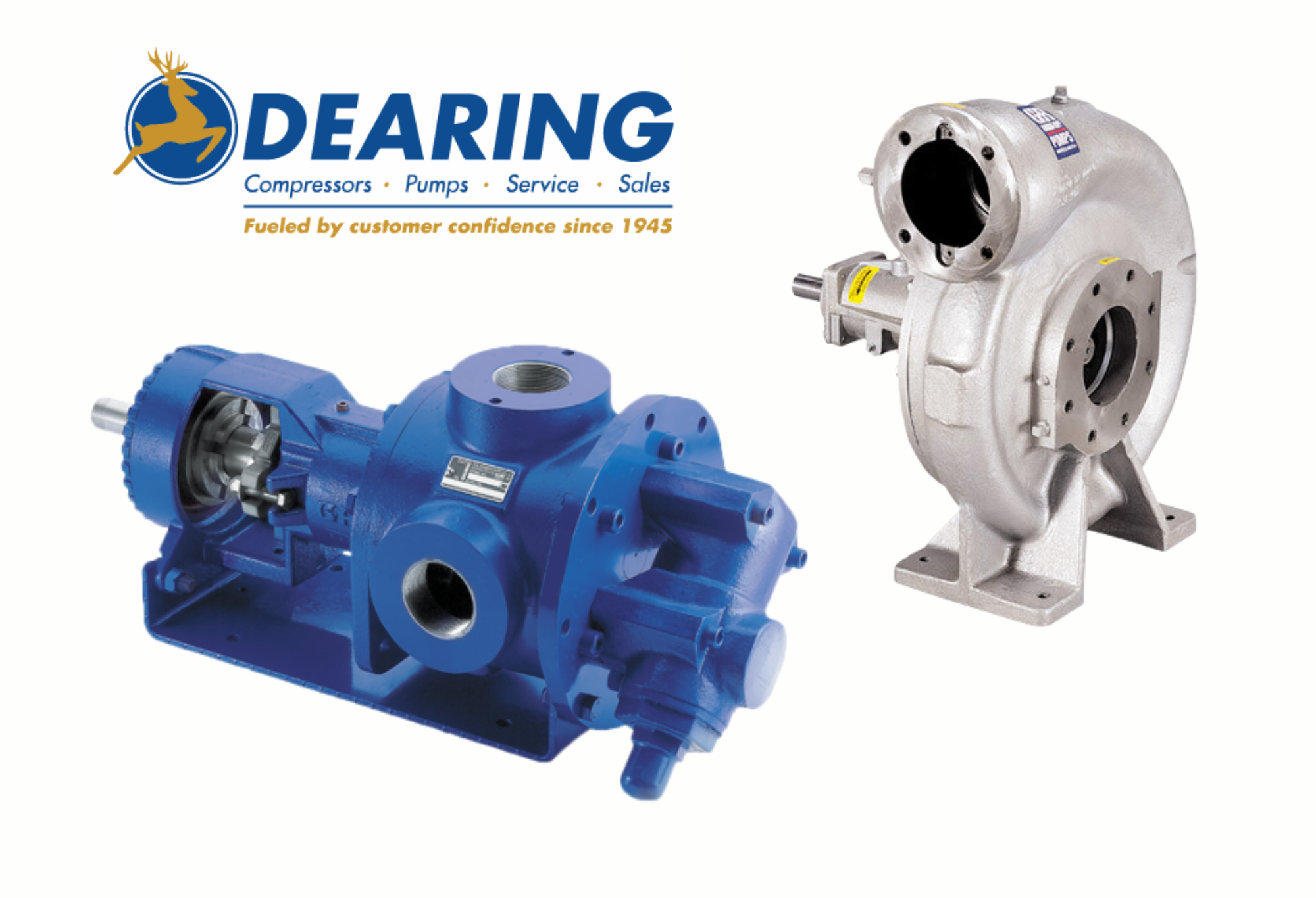 Positive displacement vs centrifugal pumps at Dearing Compressor