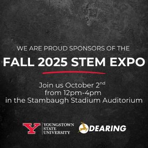 We are Proud Sponsors of the Fall 2025 STEM Expo. Join us October 2nd. from 12-4pm. in the Stambaugh Stadium Auditorium.